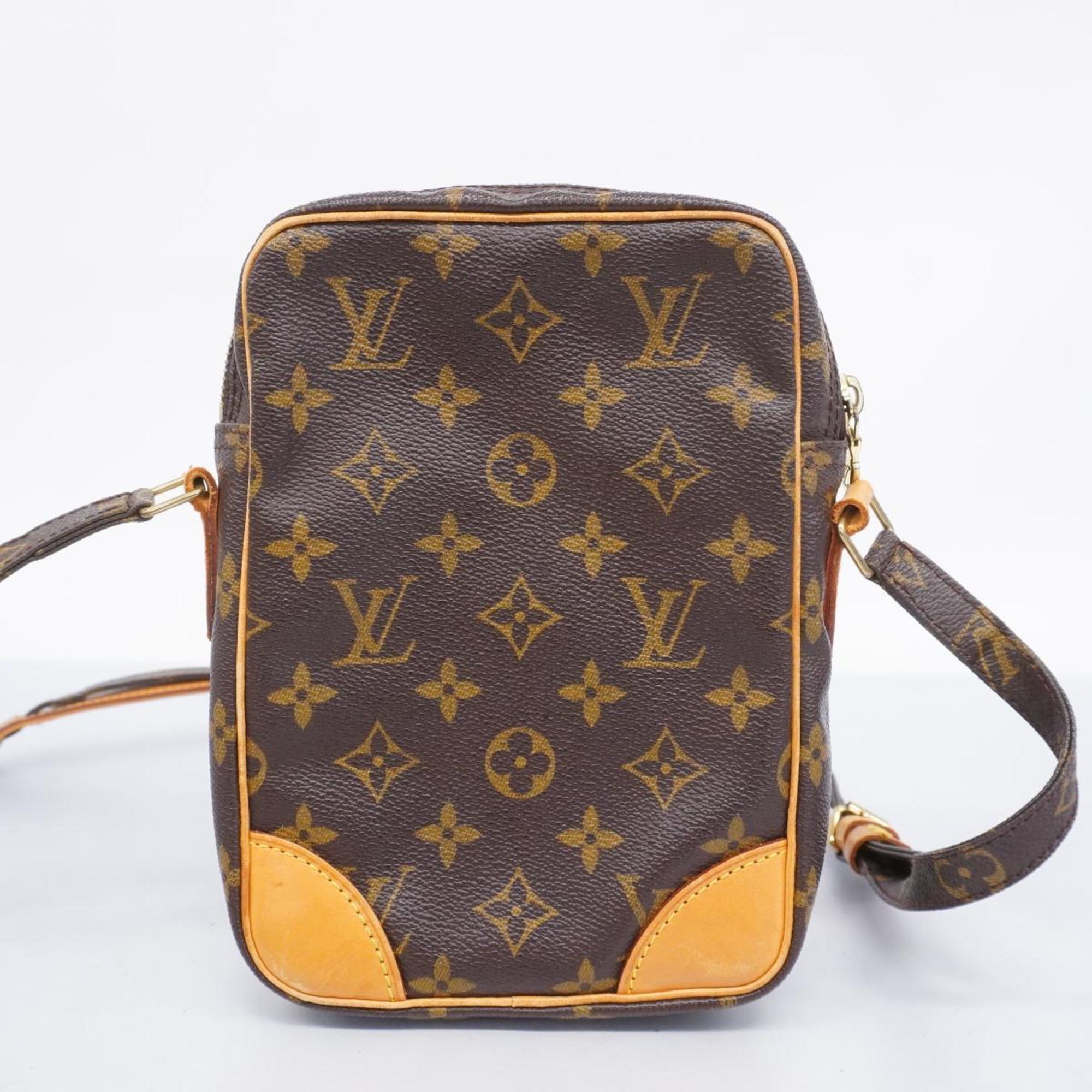 Louis Vuitton Shoulder Bag Monogram Danube M45266 Brown Ladies