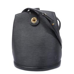 Louis Vuitton Shoulder Bag Epi Cluny M52252 Noir Ladies