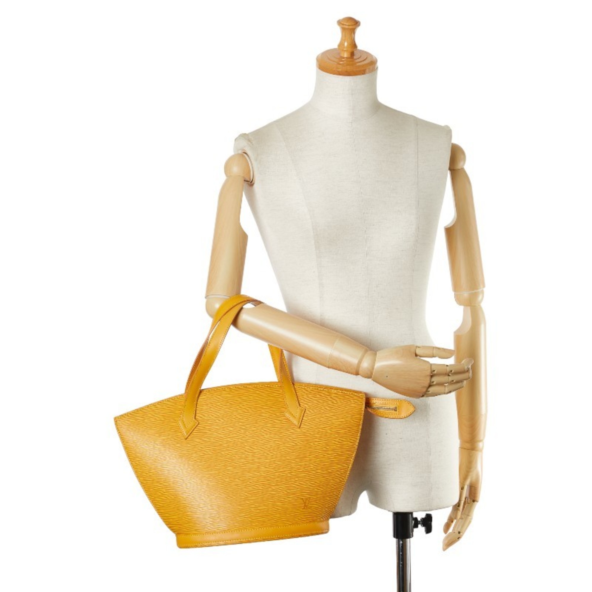 Louis Vuitton Epi Saint Jacques Handbag M52279 Tassili Yellow Leather Women's LOUIS VUITTON