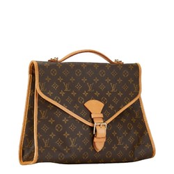 Louis Vuitton Monogram Beverly PM Handbag Shoulder Bag M51121 Brown PVC Leather Women's LOUIS VUITTON