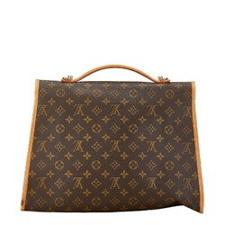 Louis Vuitton Monogram Beverly PM Handbag Shoulder Bag M51121 Brown PVC Leather Women's LOUIS VUITTON