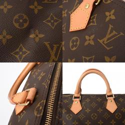 LOUIS VUITTON Louis Vuitton Monogram Speedy 35 Brown M41524 Women's Canvas Handbag