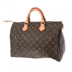 LOUIS VUITTON Louis Vuitton Monogram Speedy 35 Brown M41524 Women's Canvas Handbag