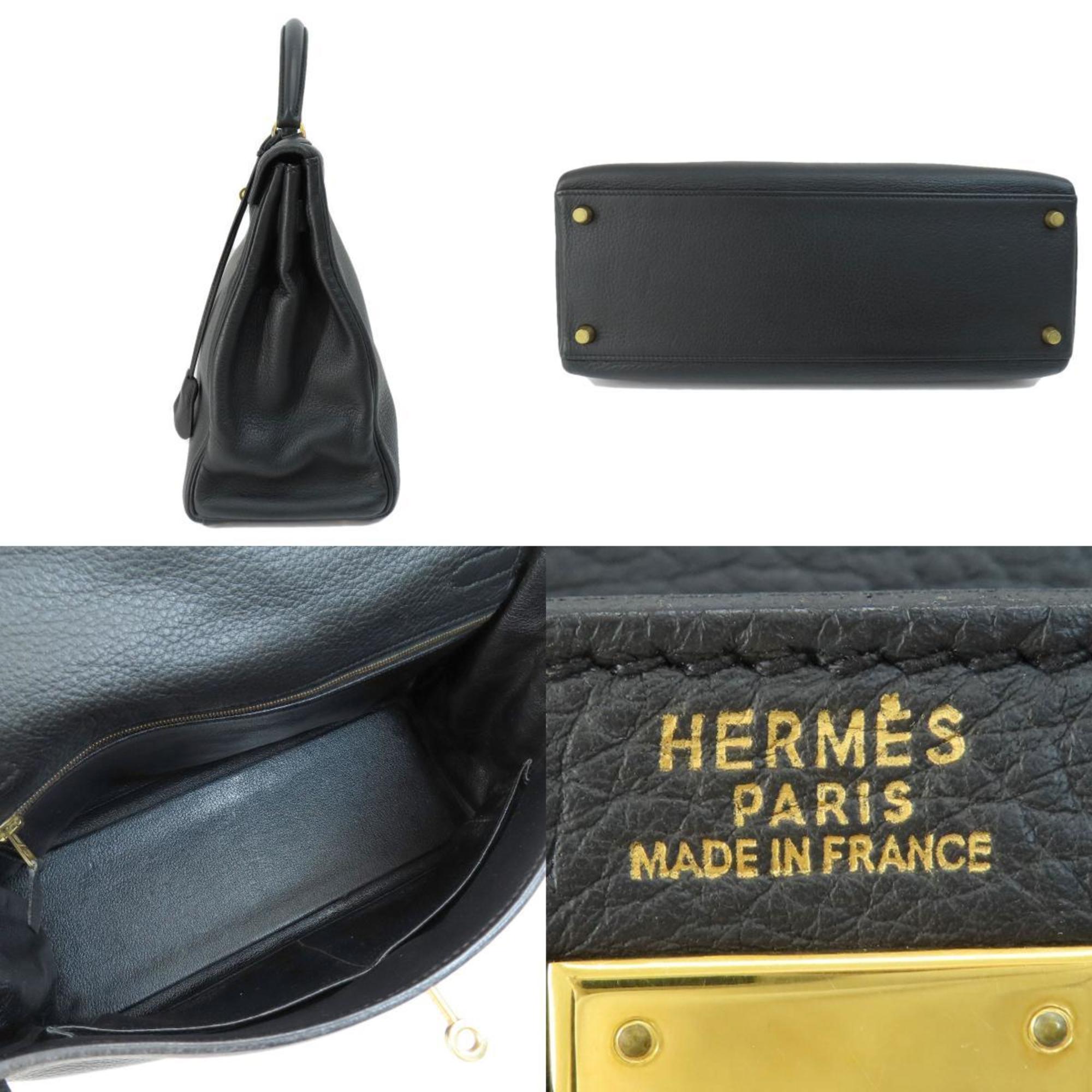 Hermes Kelly 32 Inner Stitching Handbag Taurillon Women's HERMES