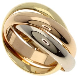 Cartier Trinity LM #54 Ring, K18 Yellow Gold, K18WG, K18PG, Women's, CARTIER