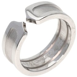 Cartier C2 Ring #50 K18 White Gold Women's CARTIER