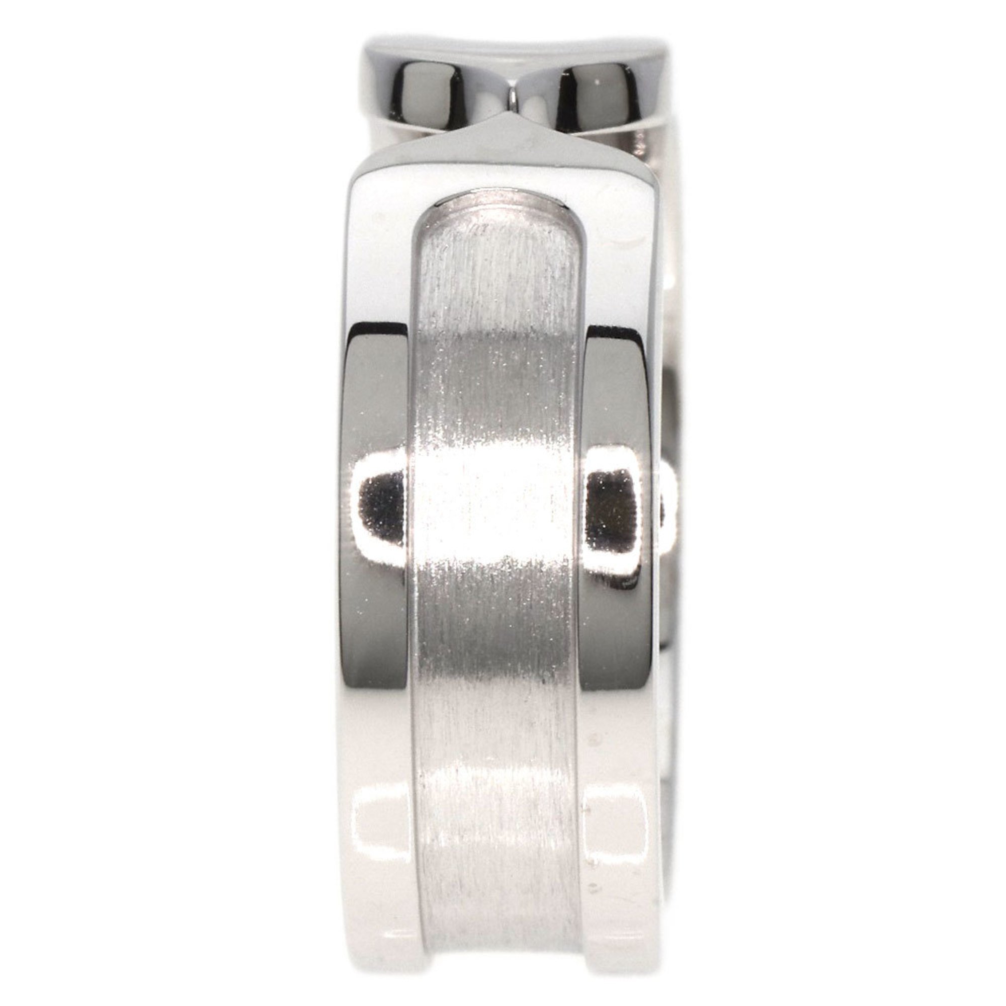 Cartier C2 Ring #50 K18 White Gold Women's CARTIER