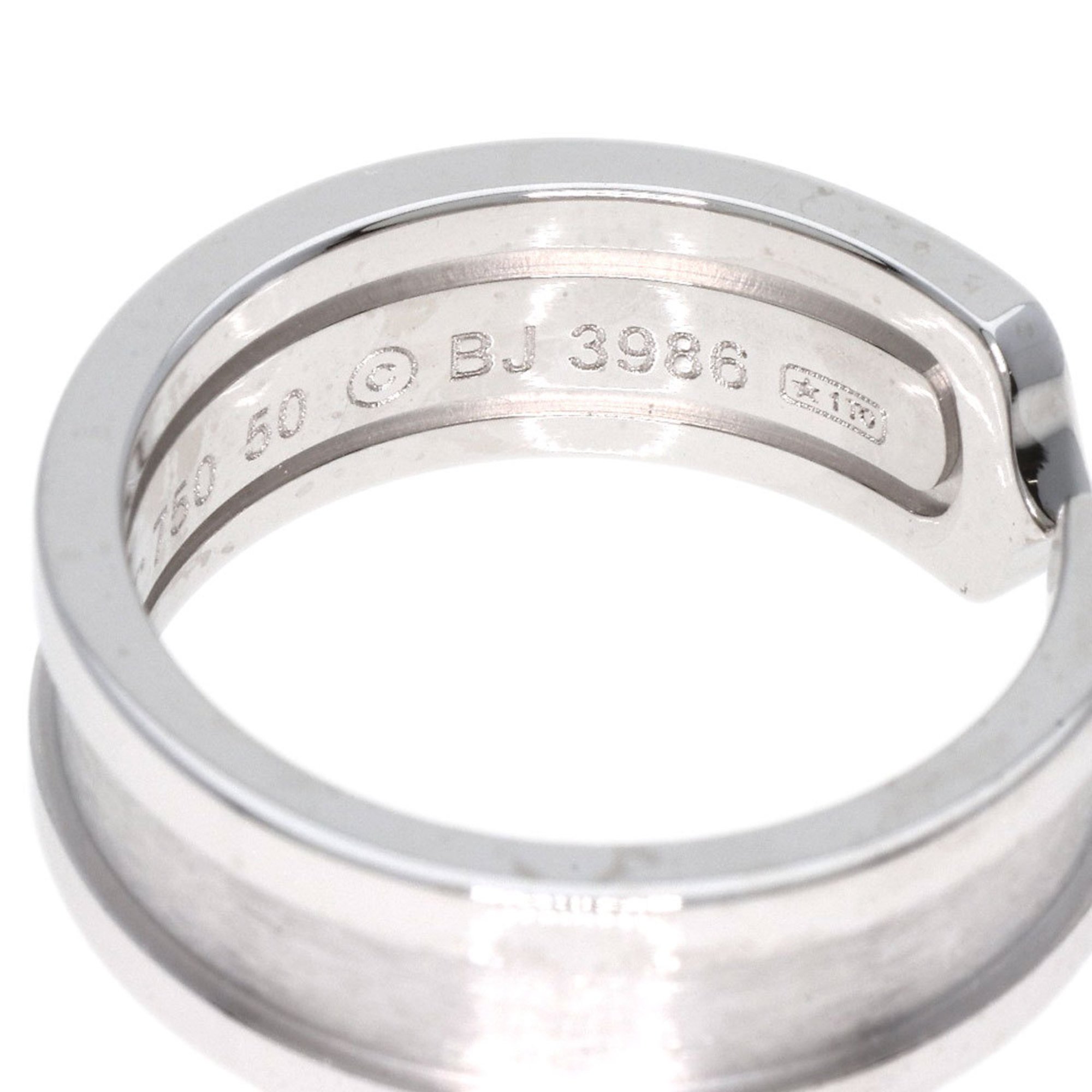 Cartier C2 Ring #50 K18 White Gold Women's CARTIER