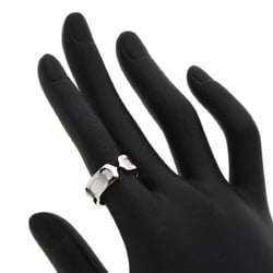 Cartier C2 Ring #50 K18 White Gold Women's CARTIER