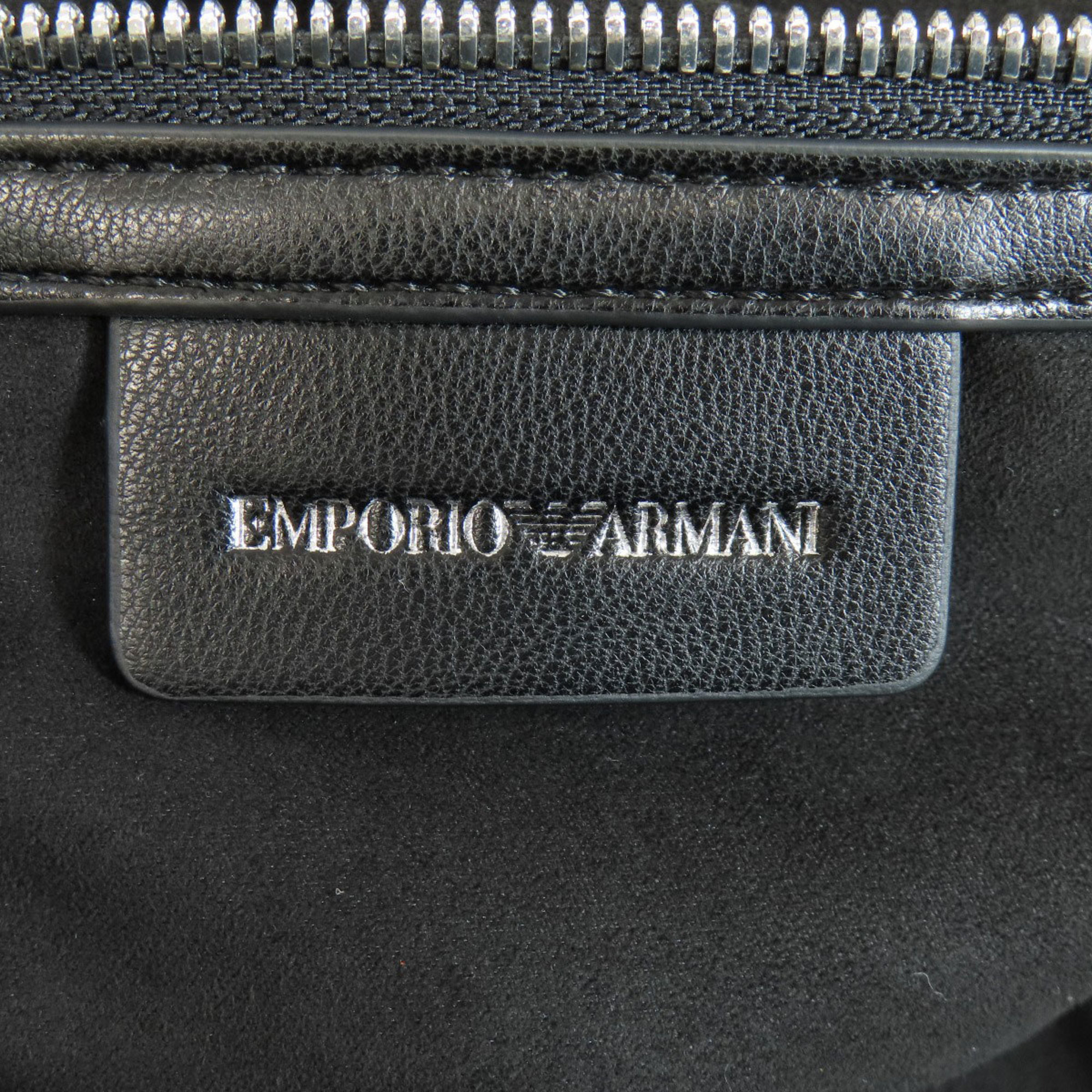 Emporio Armani Shopper Tote Bag in Quilted Nappa Leather Effect Fabric Women's