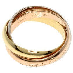 Cartier Trinity #53 Ring, K18 Yellow Gold, K18WG, K18PG, Women's, CARTIER