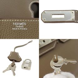 Hermes Birkin 30 Etoupe Handbag Togo Women's HERMES