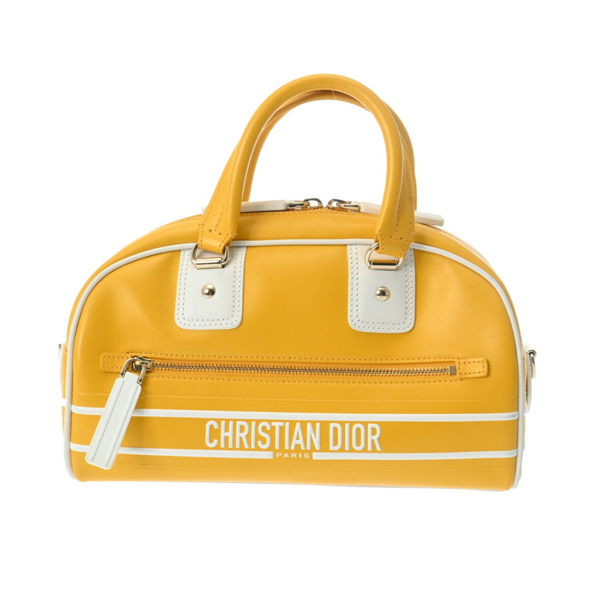 CHRISTIAN DIOR Vibe Small Bag Yellow M620900BR - Women's Leather Handbags