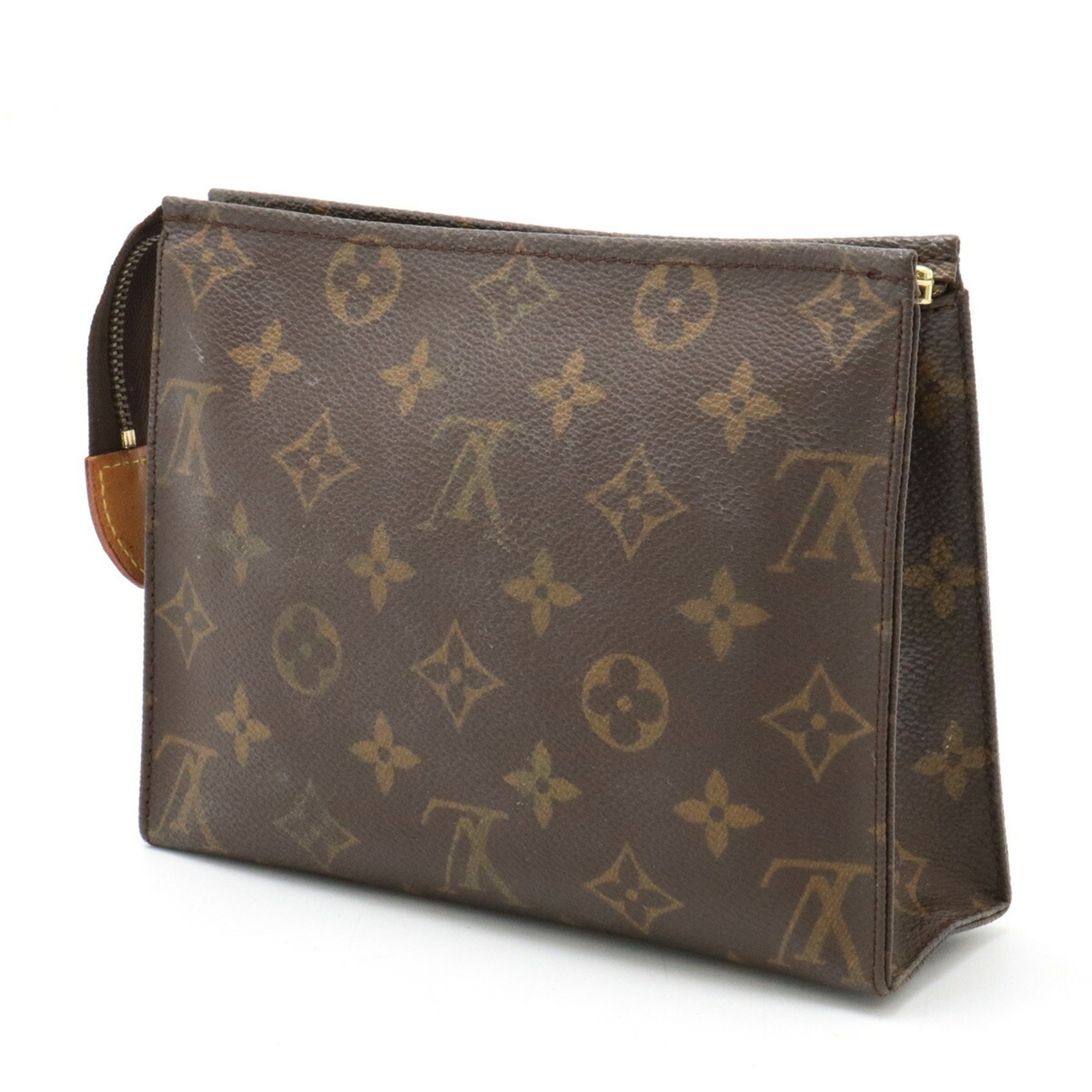 LOUIS VUITTON Louis Vuitton Monogram Poche Toilette 19 Pouch Multi M47544