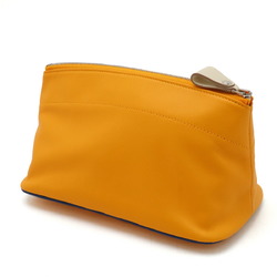 HERMES Hermes Touboyu MM Pouch Multi-Pouch Leather Swift Orange C Stamp