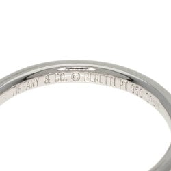 Tiffany & Co. Curved Band Diamond Ring, Platinum PT950, Women's, TIFFANY