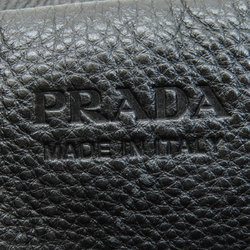 PRADA 1BG390 Punching Handbag Calf Leather Women's