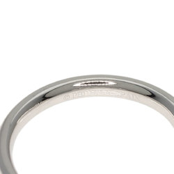 Tiffany & Co. Curved Band Diamond Ring, Platinum PT950, Women's, TIFFANY