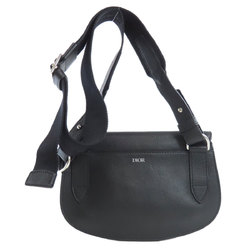 Christian Dior Saddle Shoulder Bag Calf Leather Women's CHRISTIAN DIOR