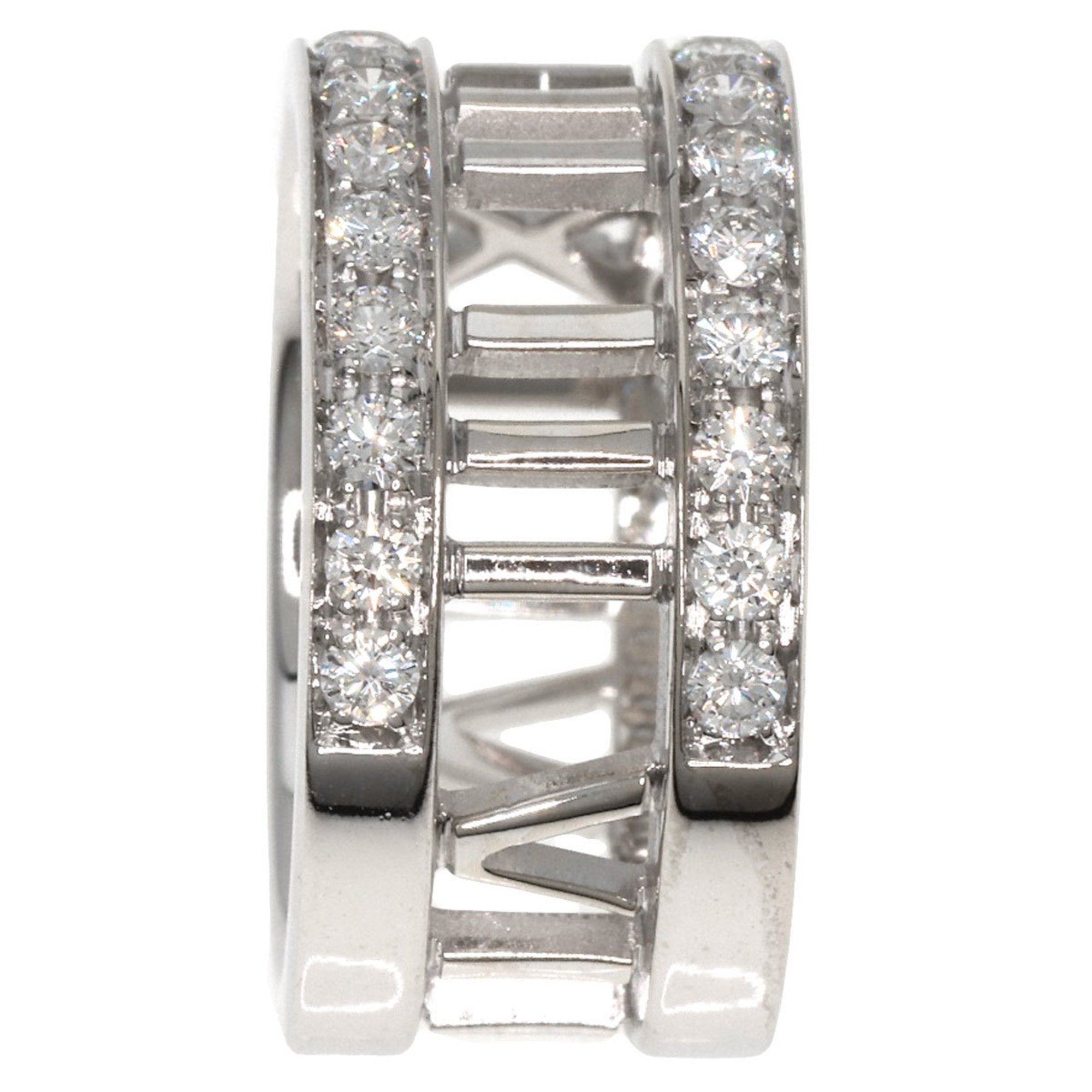 Tiffany Atlas Diamond Ring, 18K White Gold, Women's, TIFFANY&Co.