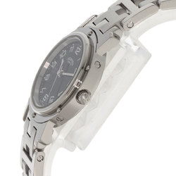 Hermes CL4.210 Clipper Watch Stainless Steel SS Ladies HERMES