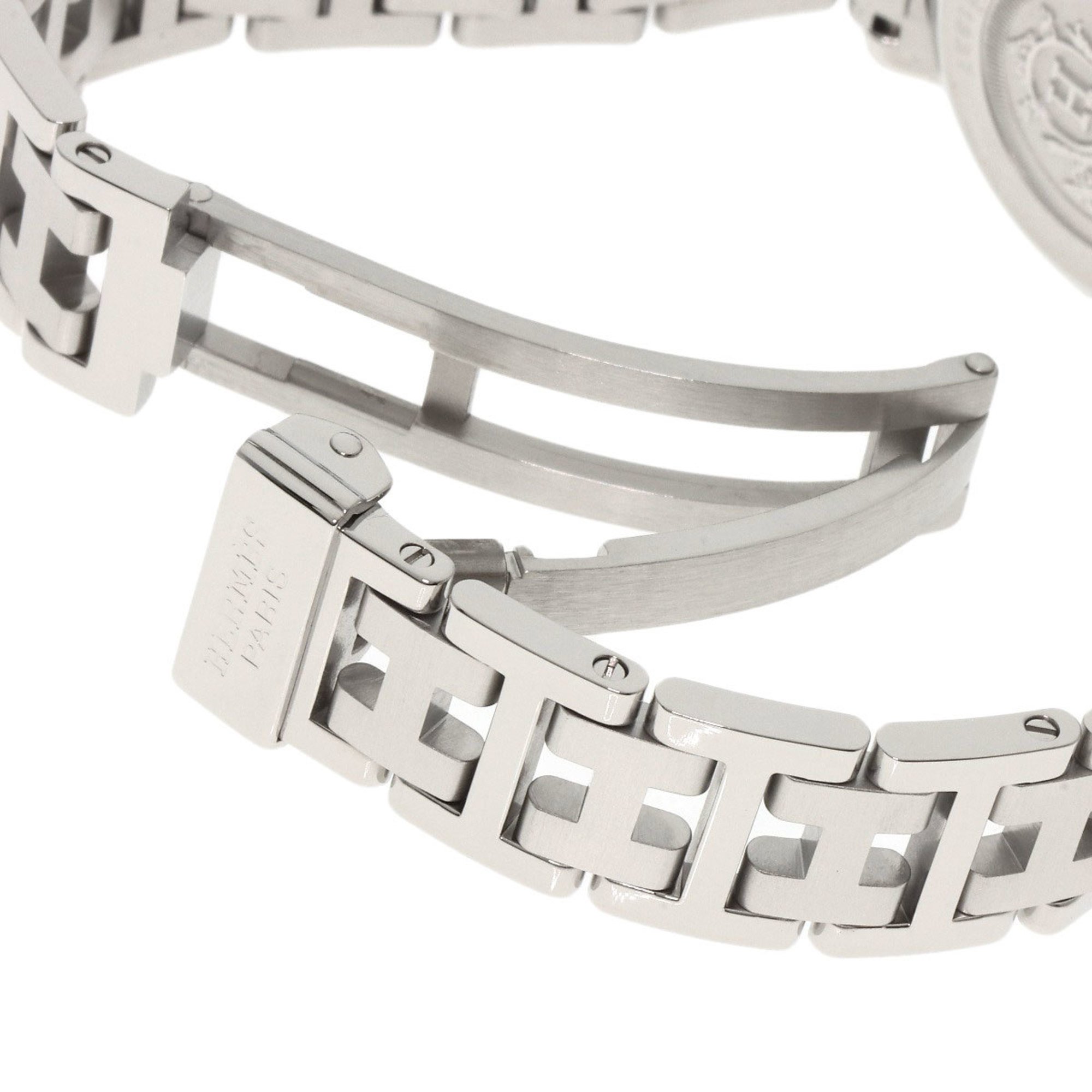 Hermes CL4.210 Clipper Watch Stainless Steel SS Ladies HERMES