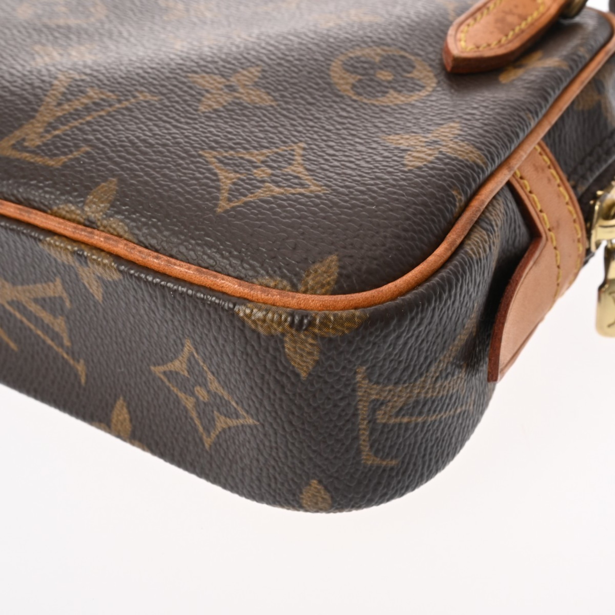 LOUIS VUITTON Louis Vuitton Monogram Marly Bandouliere Brown M51828 Women's Canvas Shoulder Bag