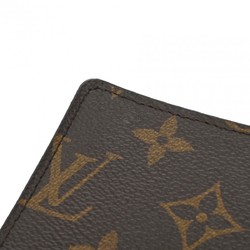 LOUIS VUITTON Louis Vuitton Monogram Agenda PM Brown R20005 Unisex Canvas Notebook Cover