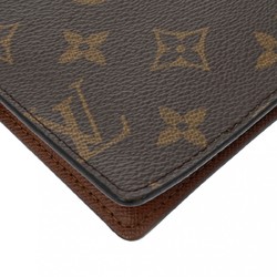 LOUIS VUITTON Louis Vuitton Monogram Agenda PM Brown R20005 Unisex Canvas Notebook Cover