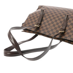 LOUIS VUITTON Damier Chelsea Brown N51119 Women's Canvas Tote Bag