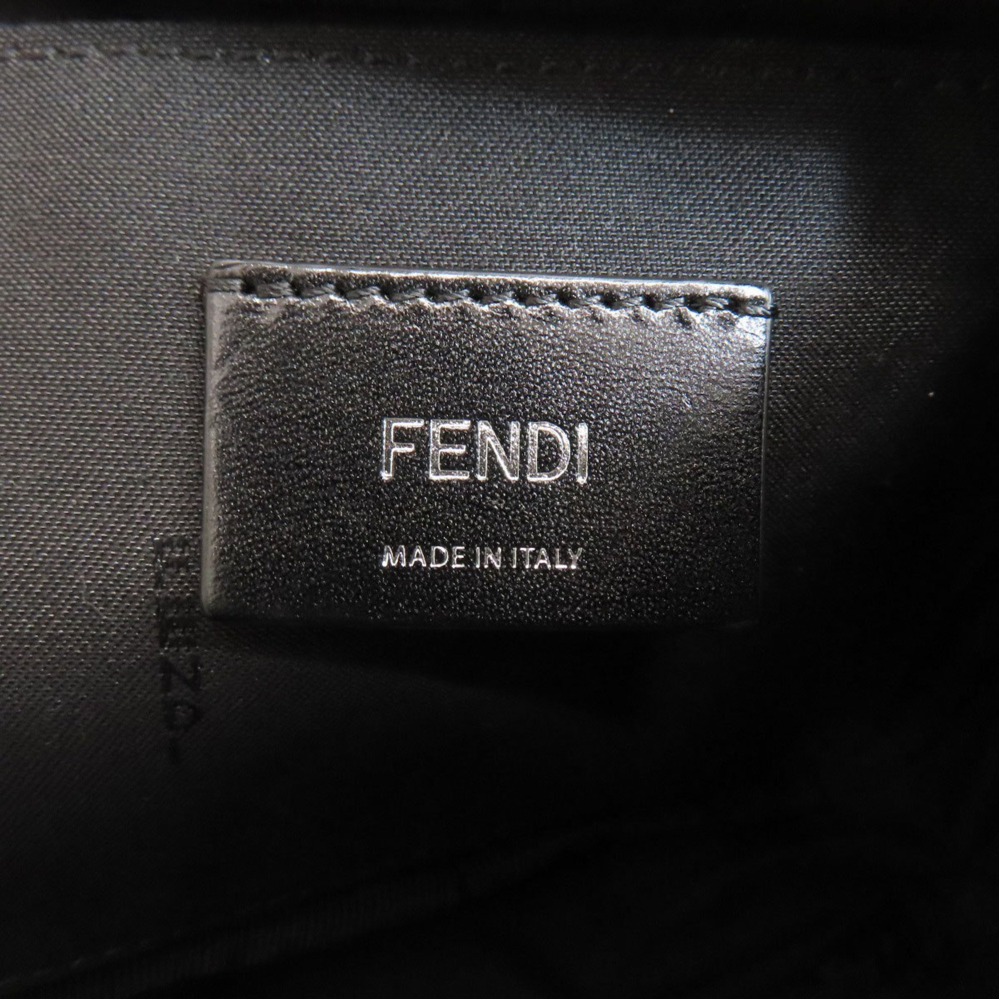 FENDI Zucca pattern body bag in calf leather for women