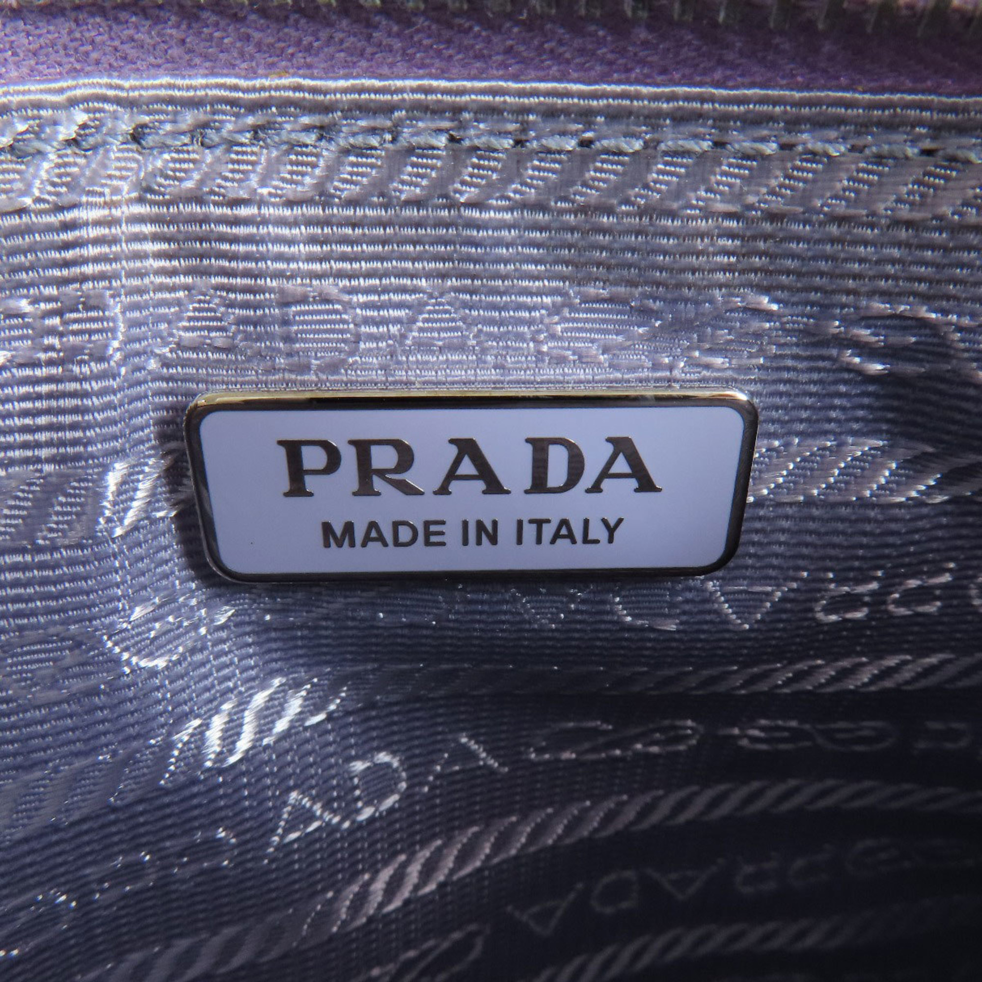 Prada Mesh Tote Handbag Sequins Women's PRADA