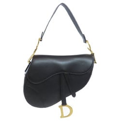 Christian Dior Saddle Bag Handbag Leather Women's CHRISTIAN DIOR