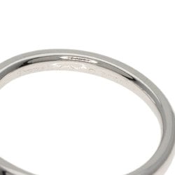 Tiffany & Co. Curved Band Diamond Ring, Platinum PT950, Women's, TIFFANY