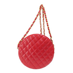 Chanel Coco Mark Shoulder Bag Lambskin Women's CHANEL