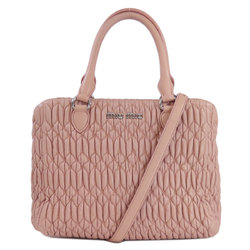 Miu Miu Miu Matelasse Handbag Leather Women's MIUMIU