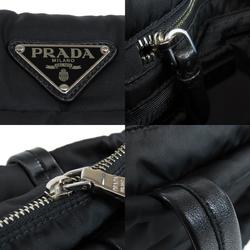 Prada metal tote bag nylon material women's PRADA