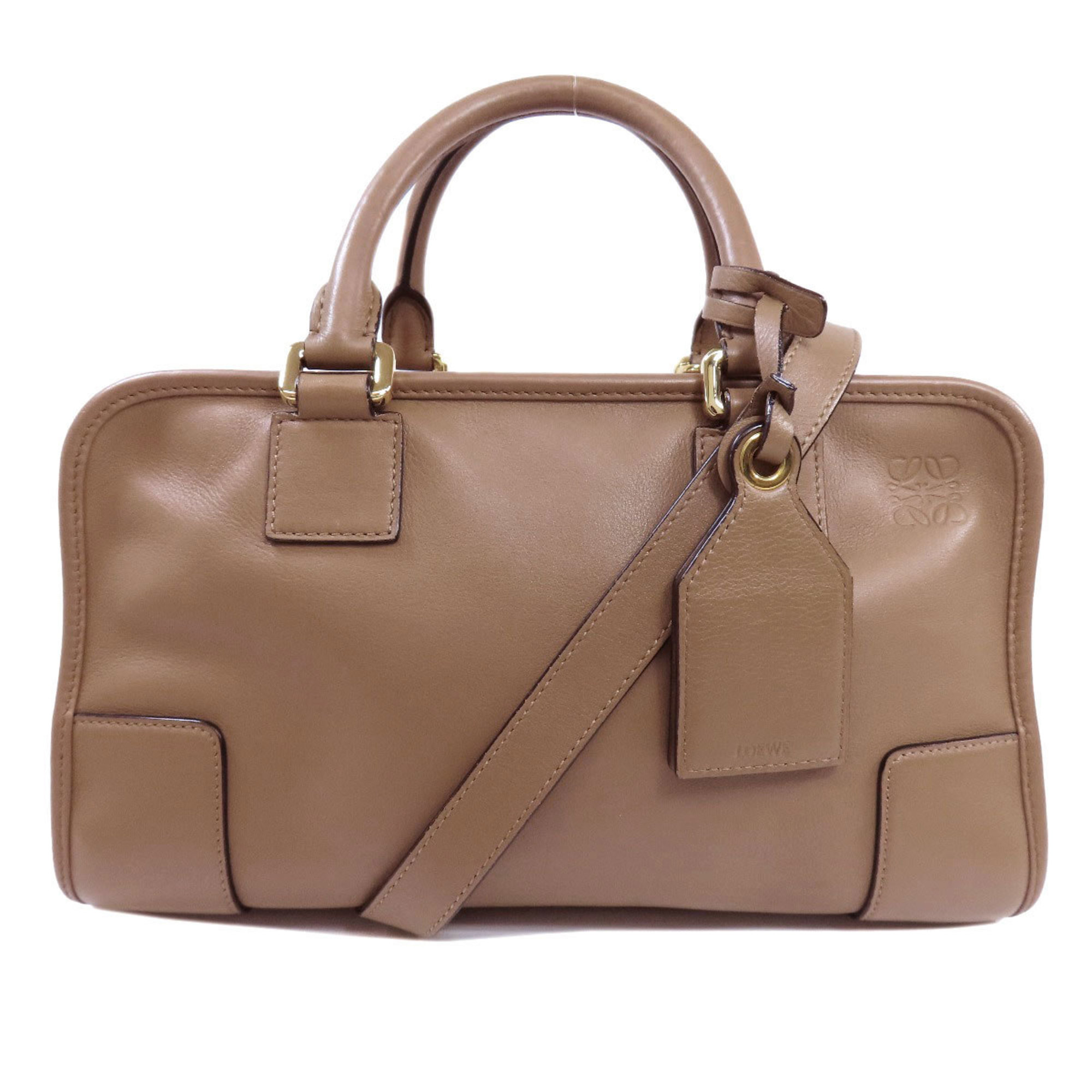 LOEWE Amazona Handbag Leather Women's