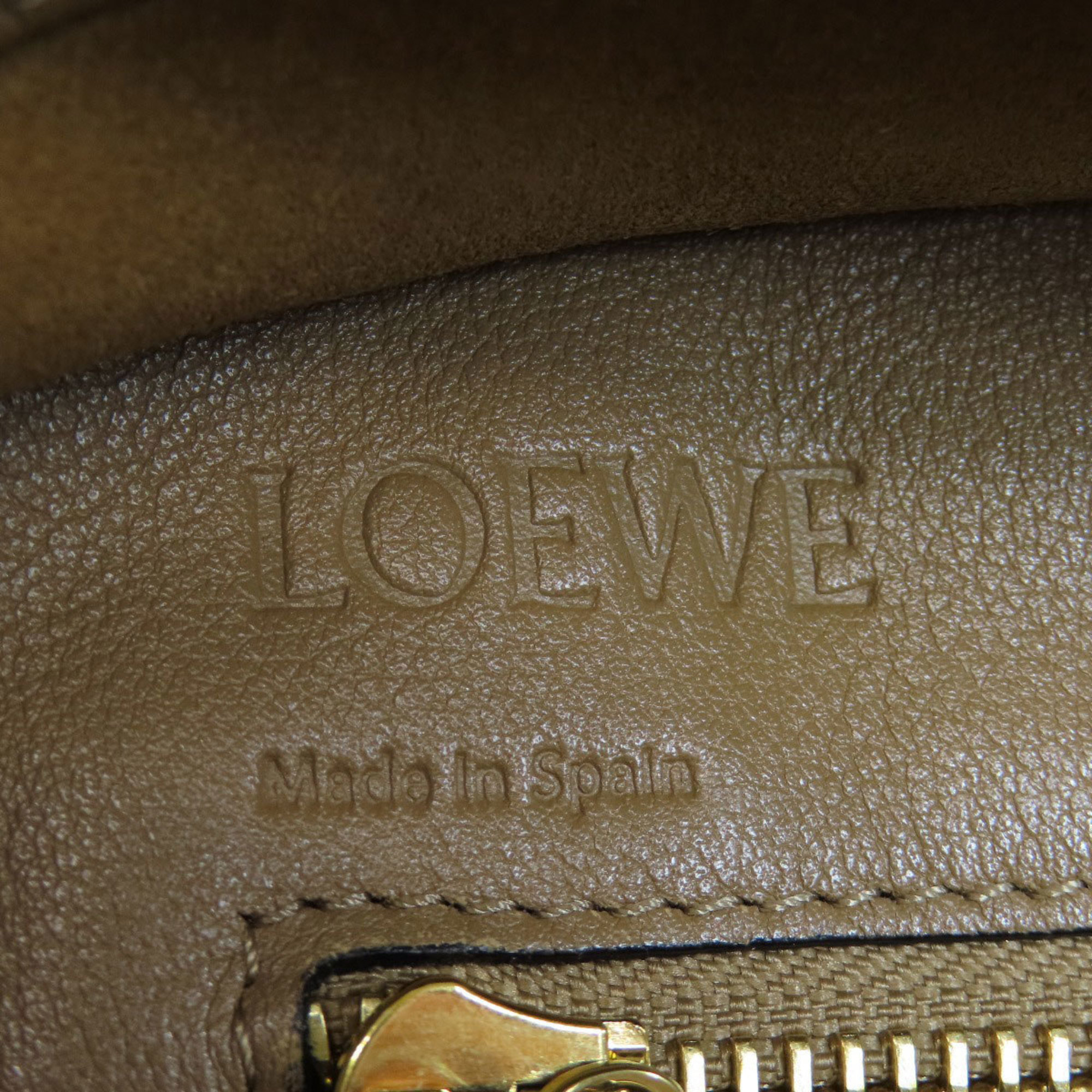 LOEWE Amazona Handbag Leather Women's