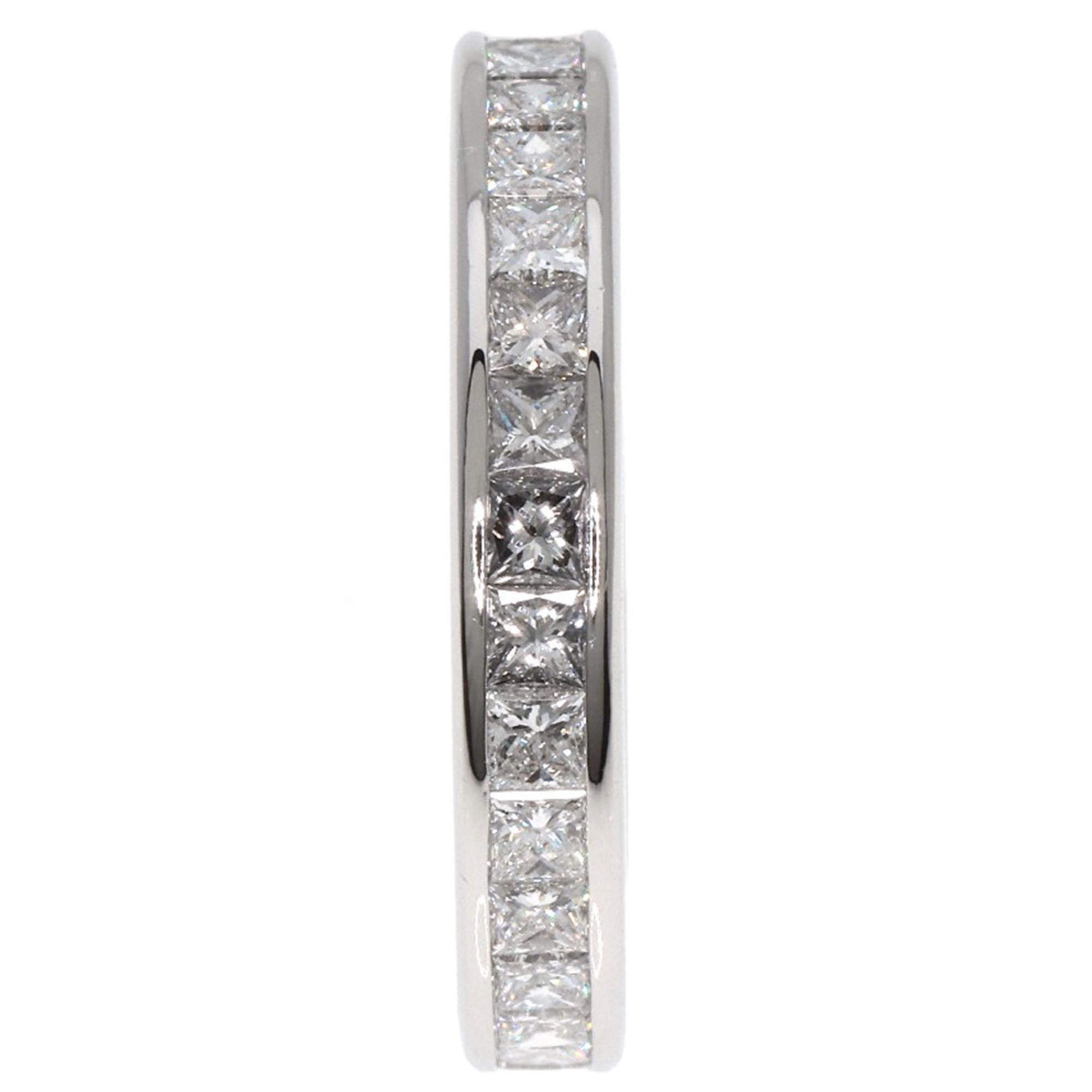 Harry Winston Princess Eternity Ring, Platinum PT950, Women's, HARRY WINSTON