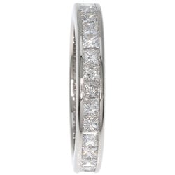 Harry Winston Princess Eternity Ring, Platinum PT950, Women's, HARRY WINSTON