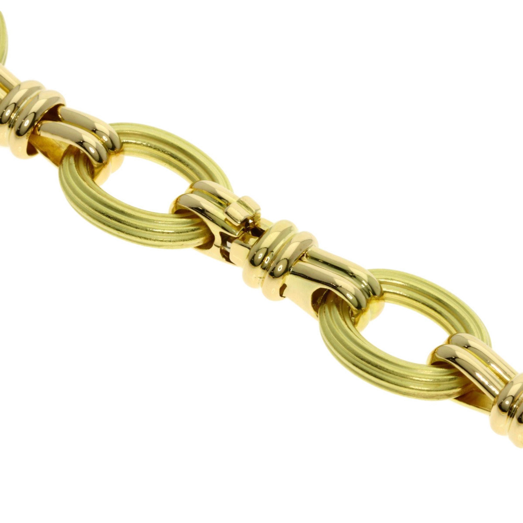 Chaumet Design Necklace K18 Yellow Gold Women's