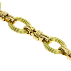 Chaumet Design Necklace K18 Yellow Gold Women's