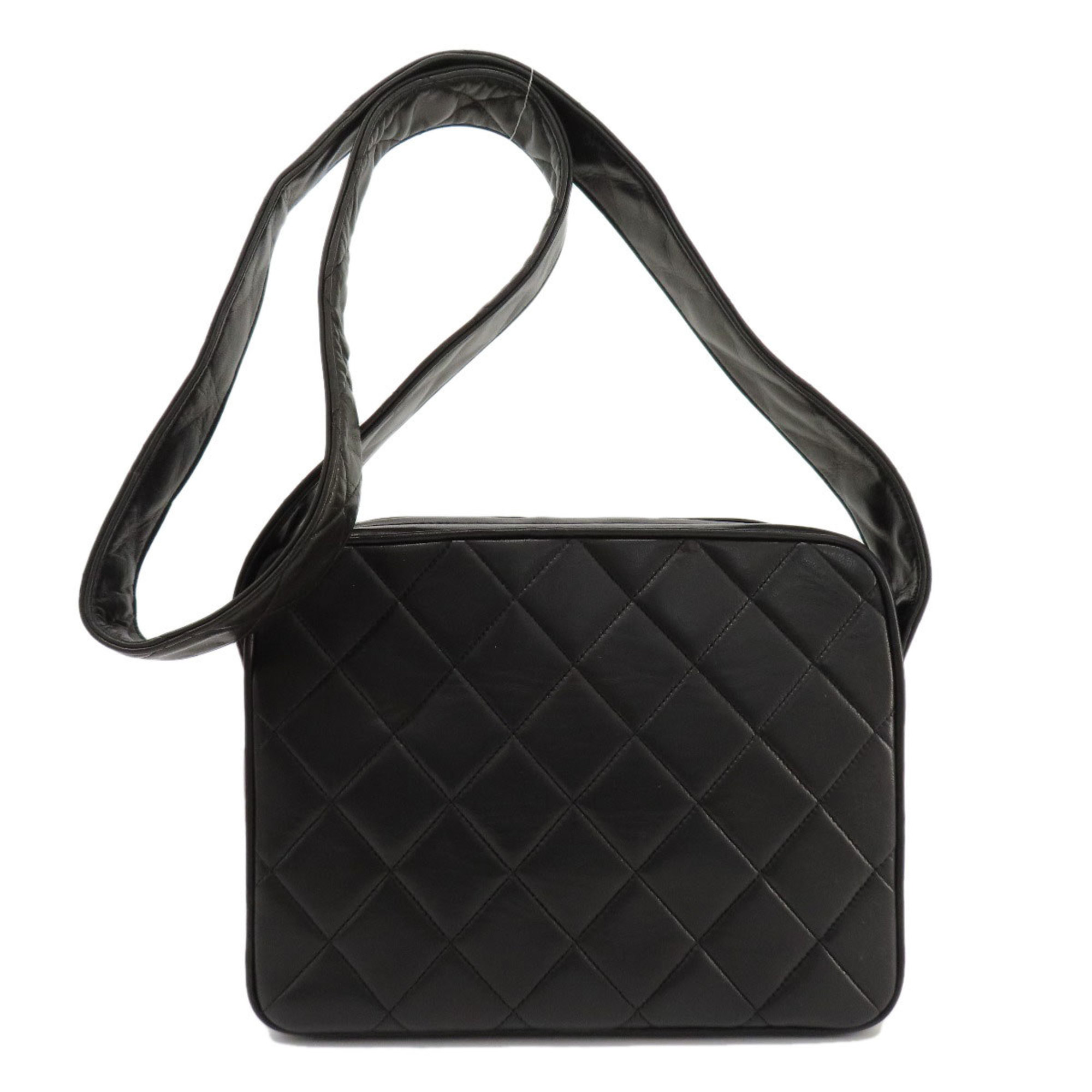 CHANEL Matelasse Shoulder Bag Lambskin Women's