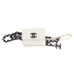 CHANEL Matelasse Hip Bag/Waist Bag Caviar Skin Women's