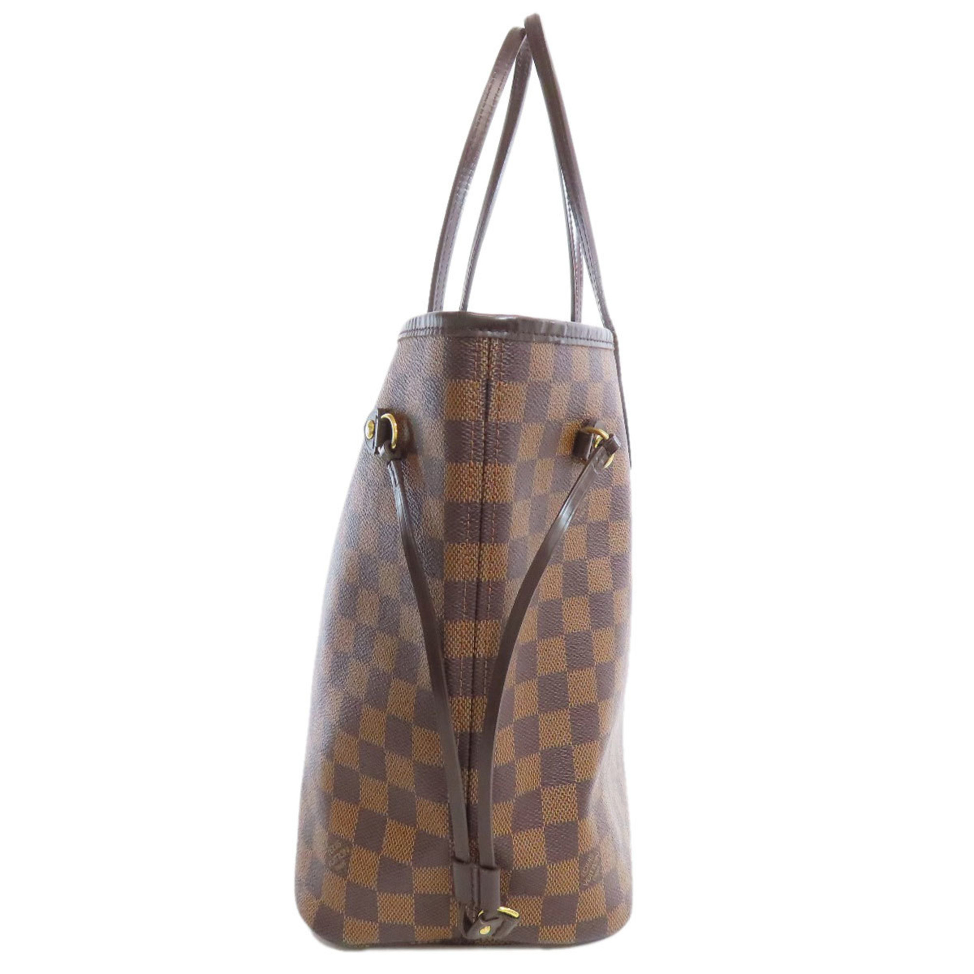 Louis Vuitton N51105 Neverfull MM Old Tote Bag Damier Canvas Women's LOUIS VUITTON