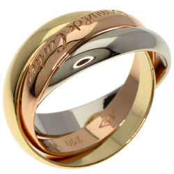 Cartier Trinity #49 Ring, K18 Yellow Gold, K18WG, K18PG, Women's, CARTIER