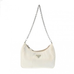 PRADA Re-Edition 2005 Re-Nylon Bag White 1BH204 Women's Nylon Bags