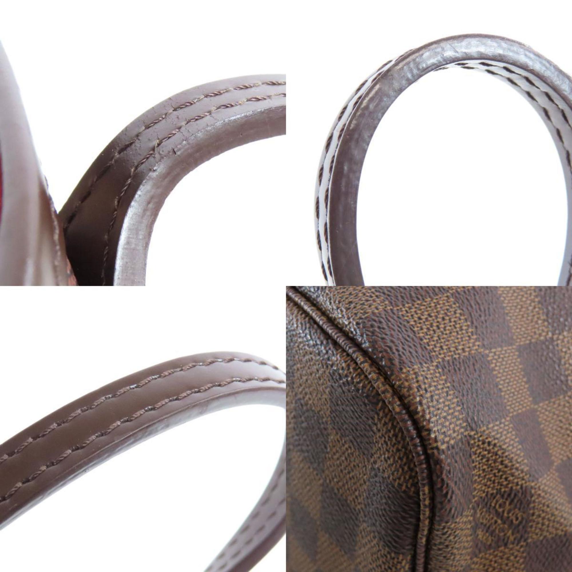 Louis Vuitton N51109 Neverfull PM Old Handbag Damier Canvas Women's LOUIS VUITTON