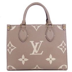 Louis Vuitton M45779 On the Go PM Tourterelle Crème Handbag Empreinte Women's LOUIS VUITTON